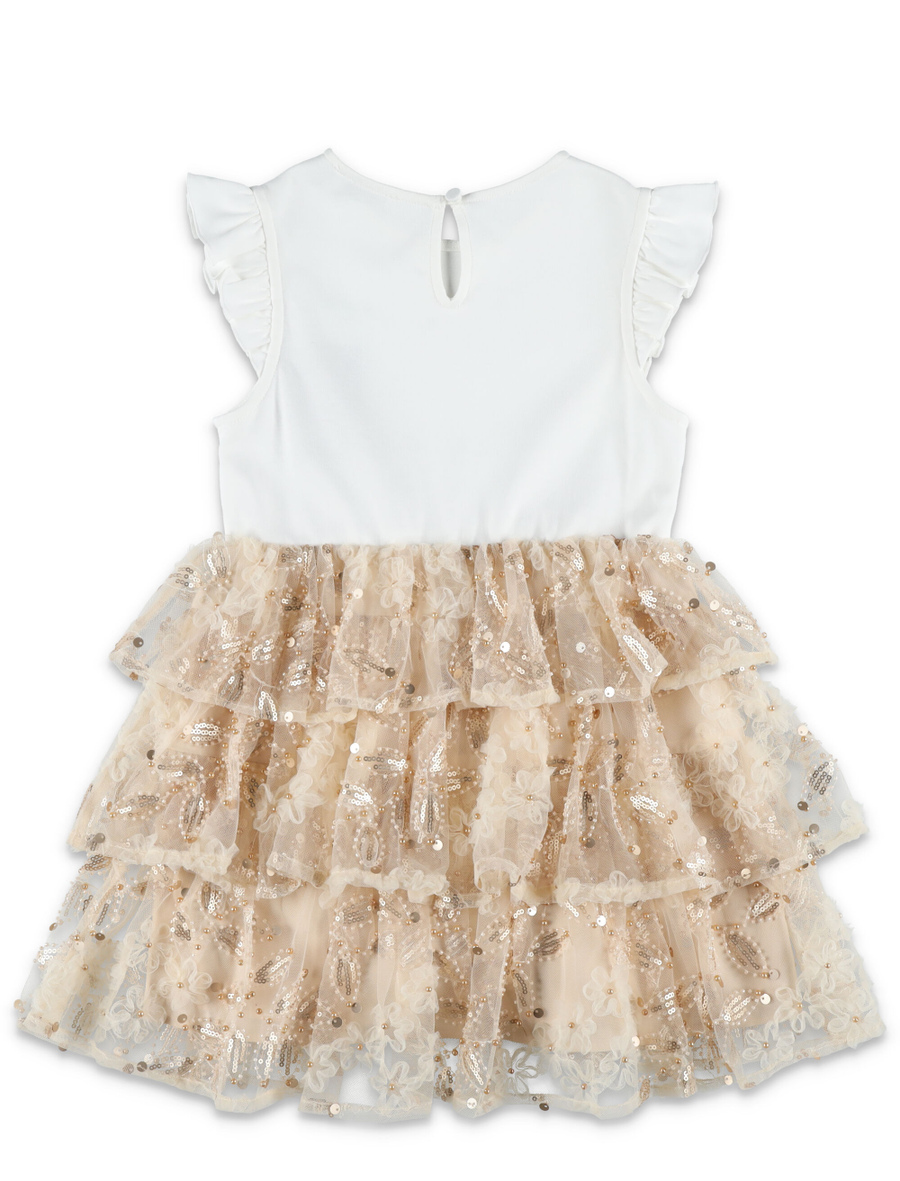 Kid - Jersey Sequin tulle dress - Spazio Pritelli