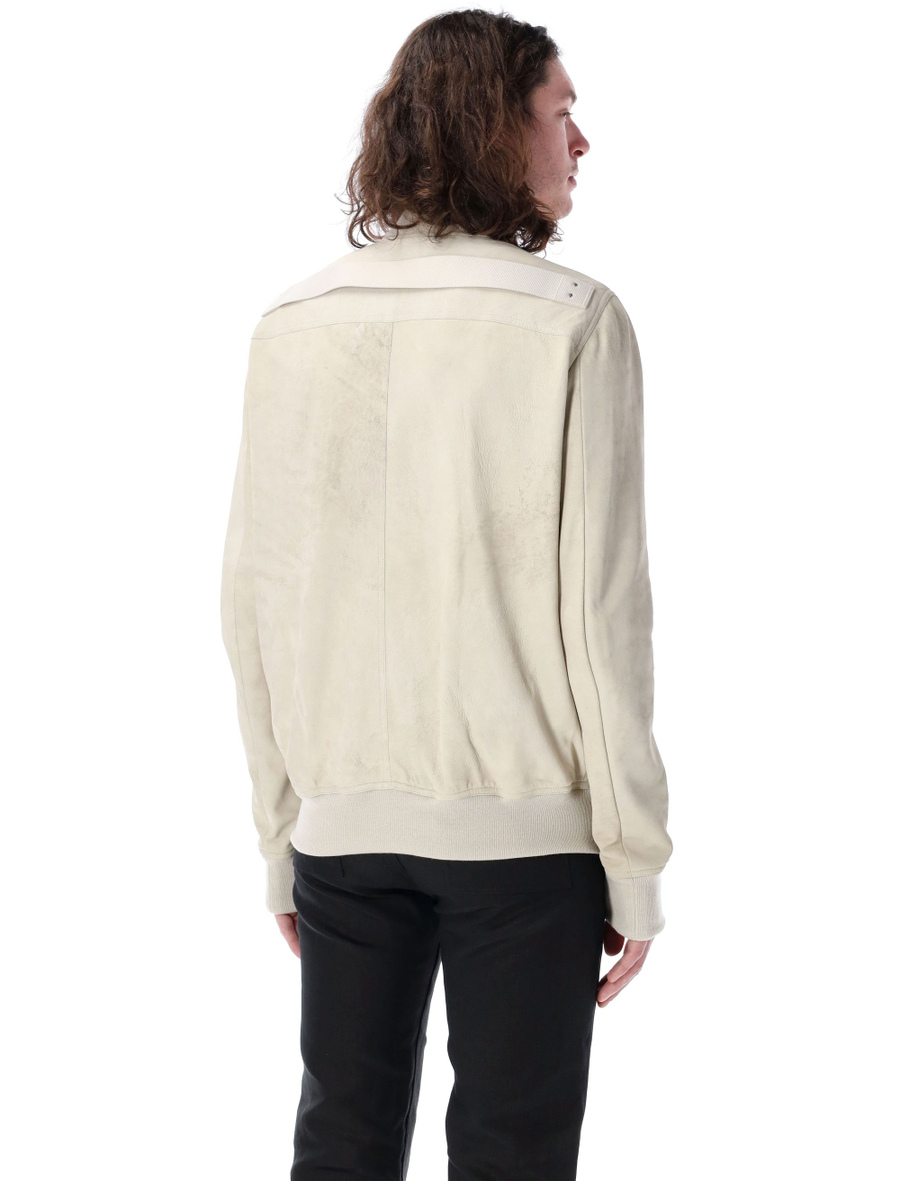 Classic flight lamb leather jacket - Spazio Pritelli