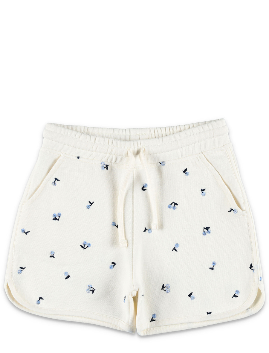 Kid - Caroline fleece shorts - Spazio Pritelli