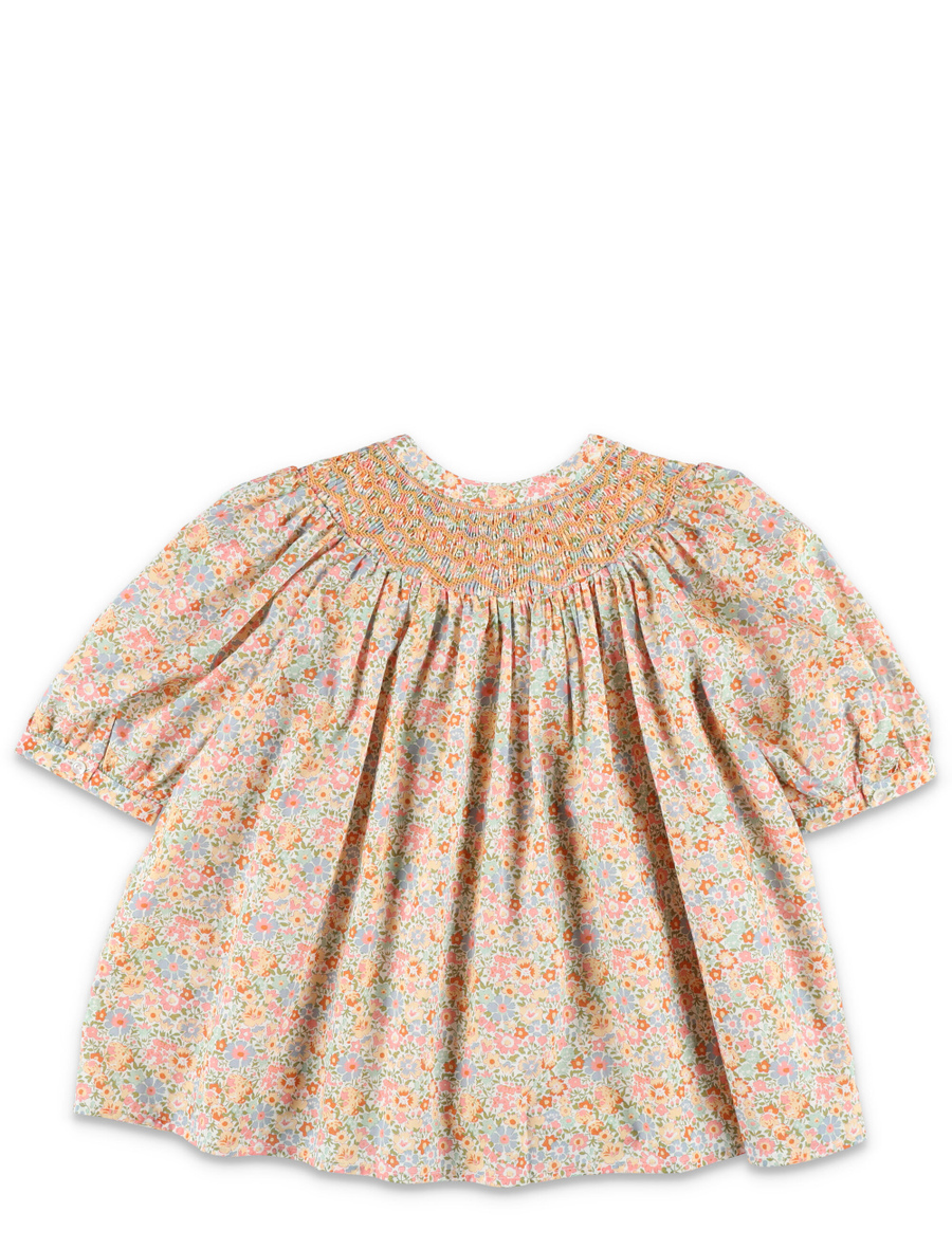 Kid - Elouane smocked blouse - Spazio Pritelli