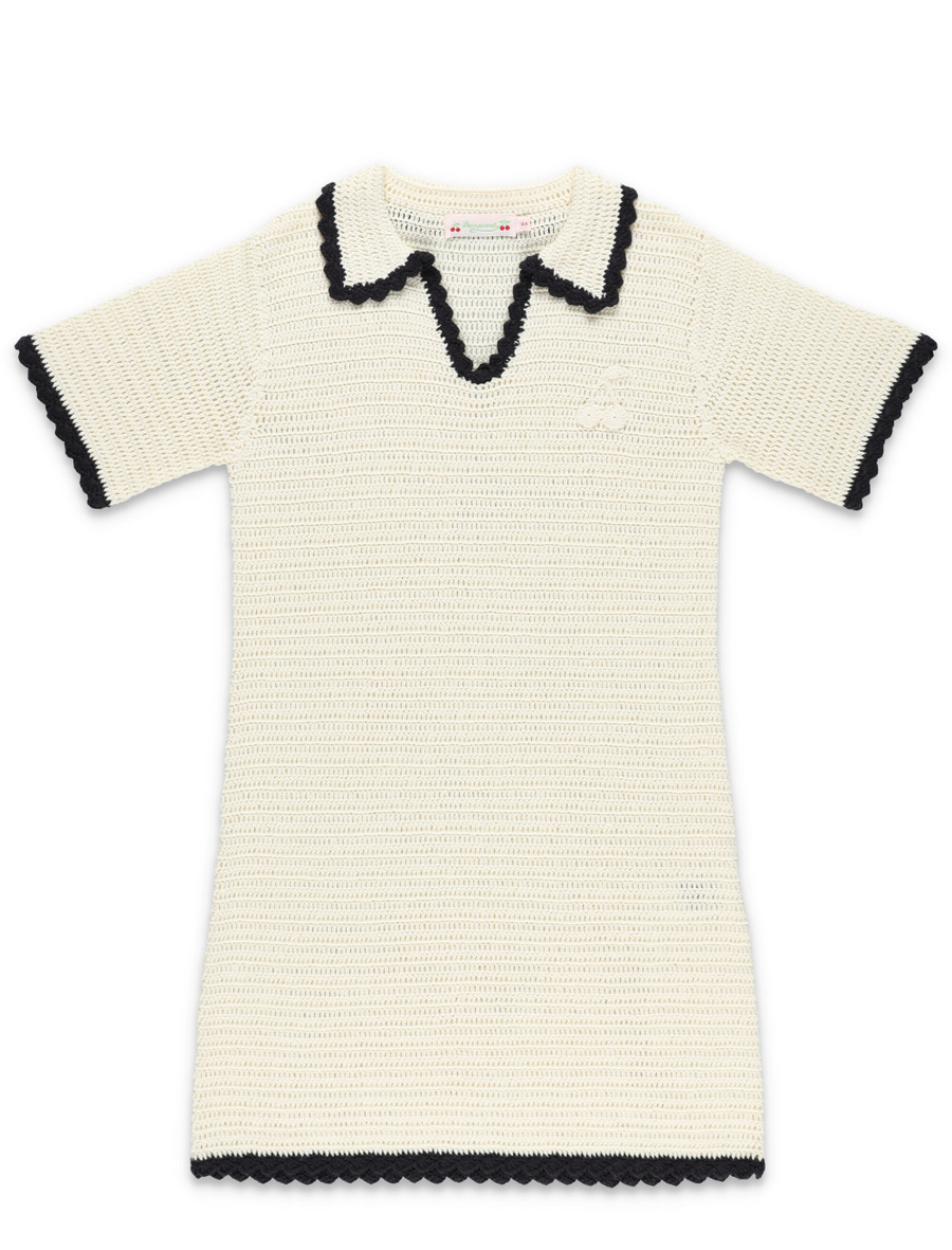 Kid - Elanie crochet dress - Spazio Pritelli