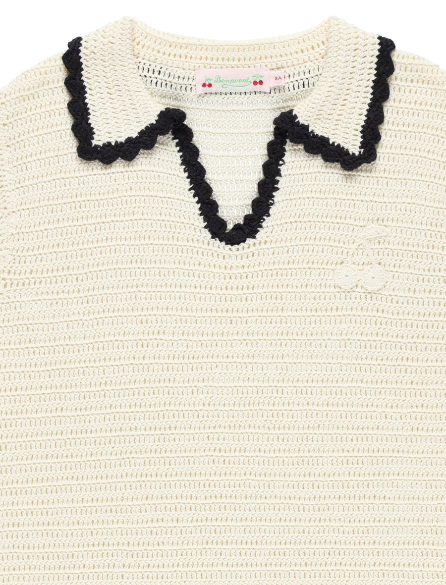 Kid - Elanie crochet dress - Spazio Pritelli