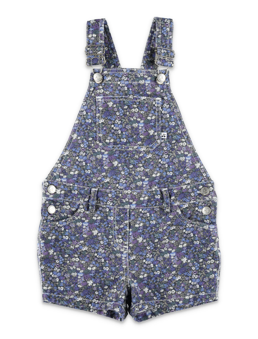 Denim flower overall - Spazio Pritelli