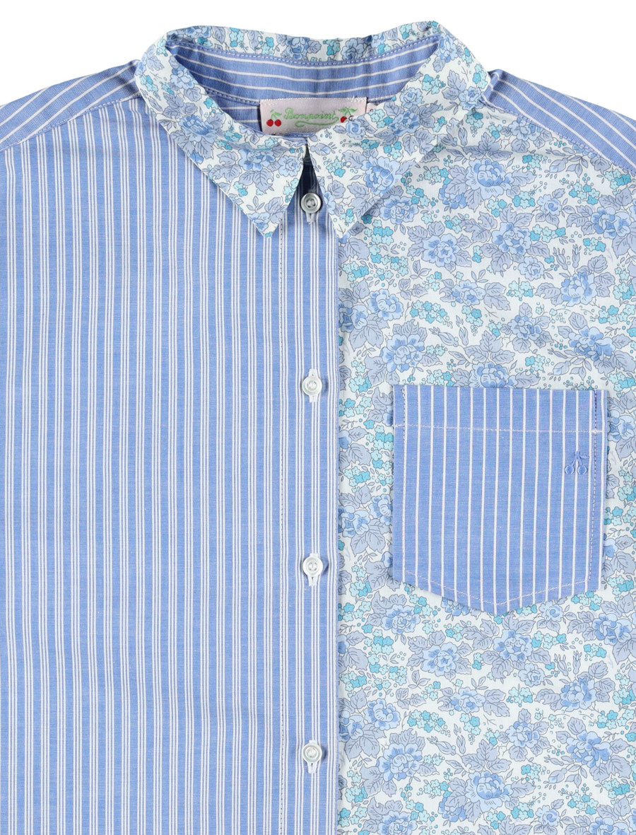 Kid - Elyas loose-fitting shirt - Spazio Pritelli