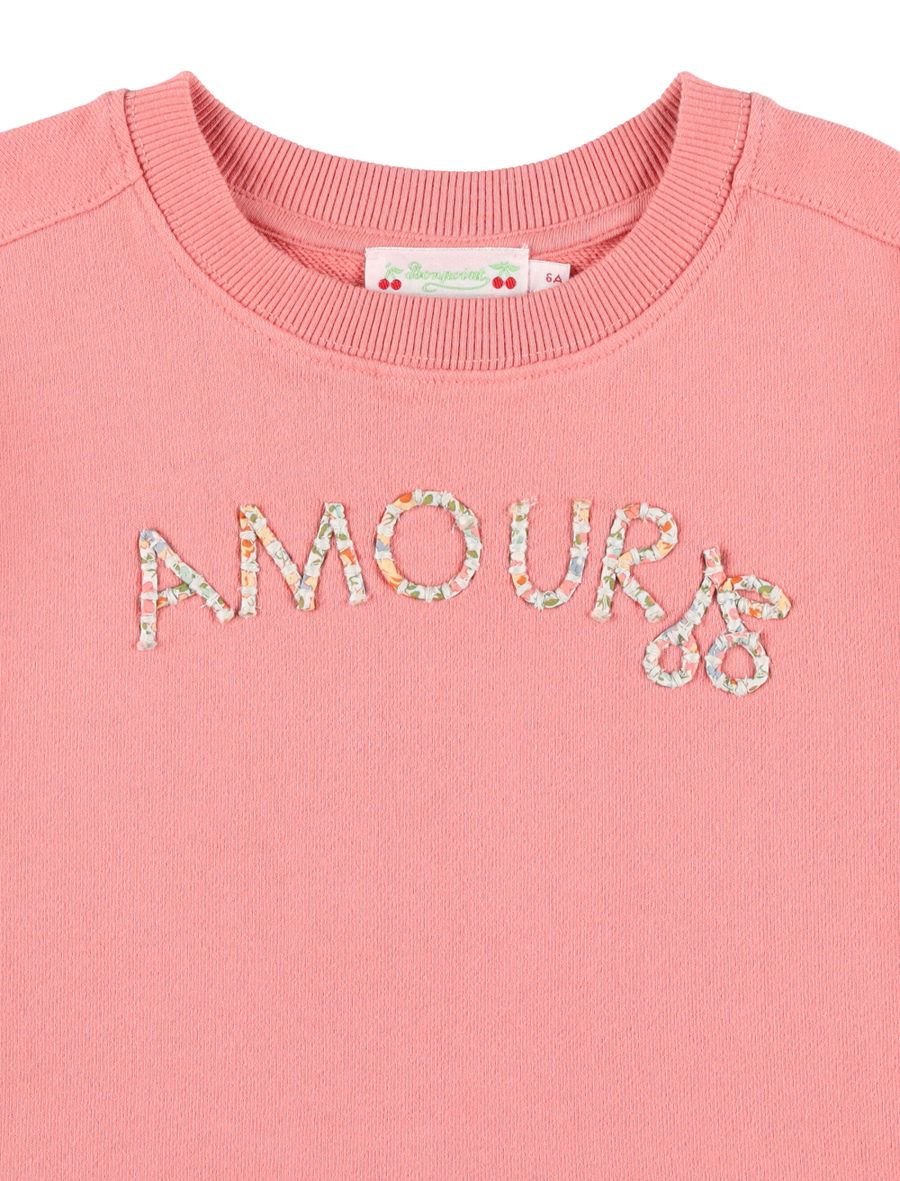Kid - Embroidered Gena sweatshirt - Spazio Pritelli