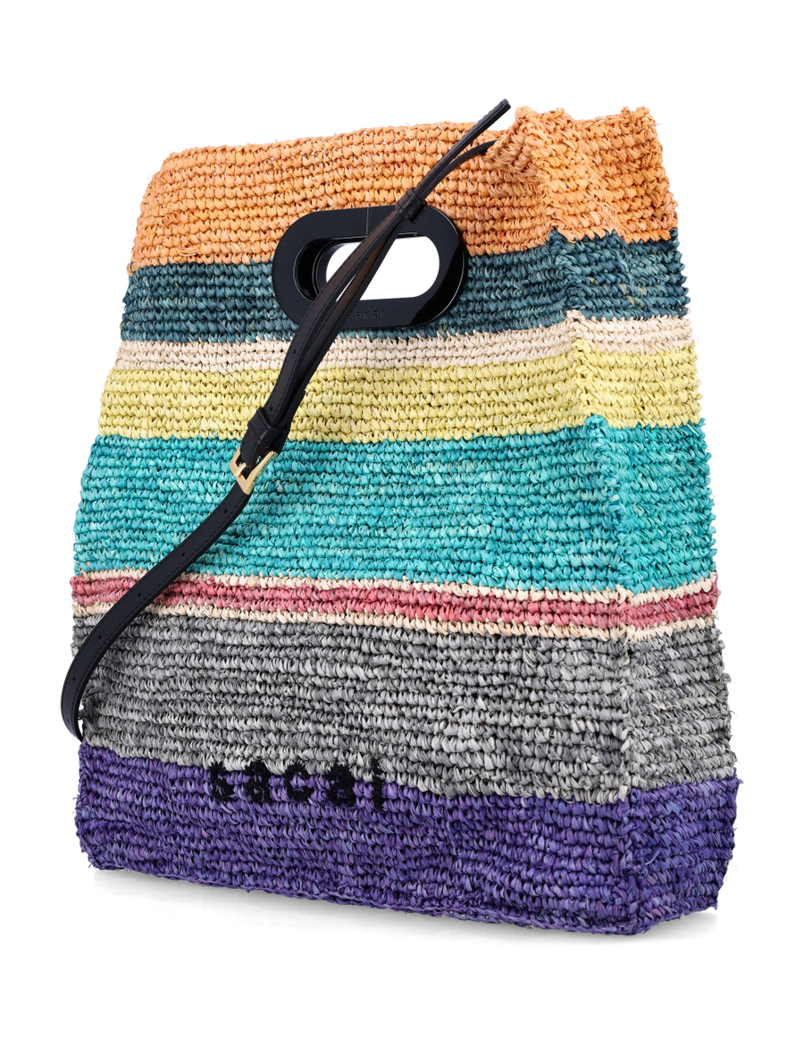 Raffia tote bag - Spazio Pritelli