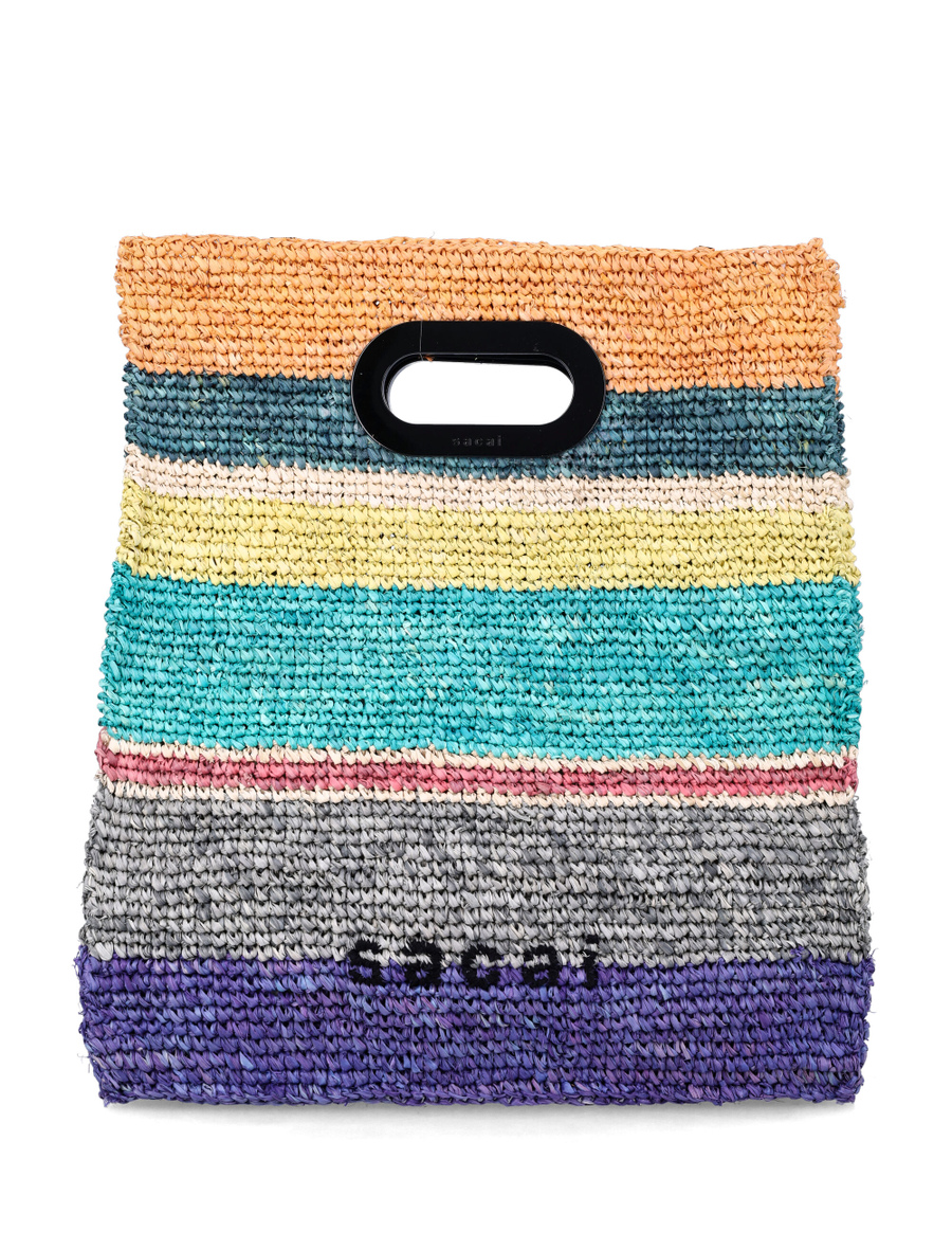 Raffia tote bag - Spazio Pritelli
