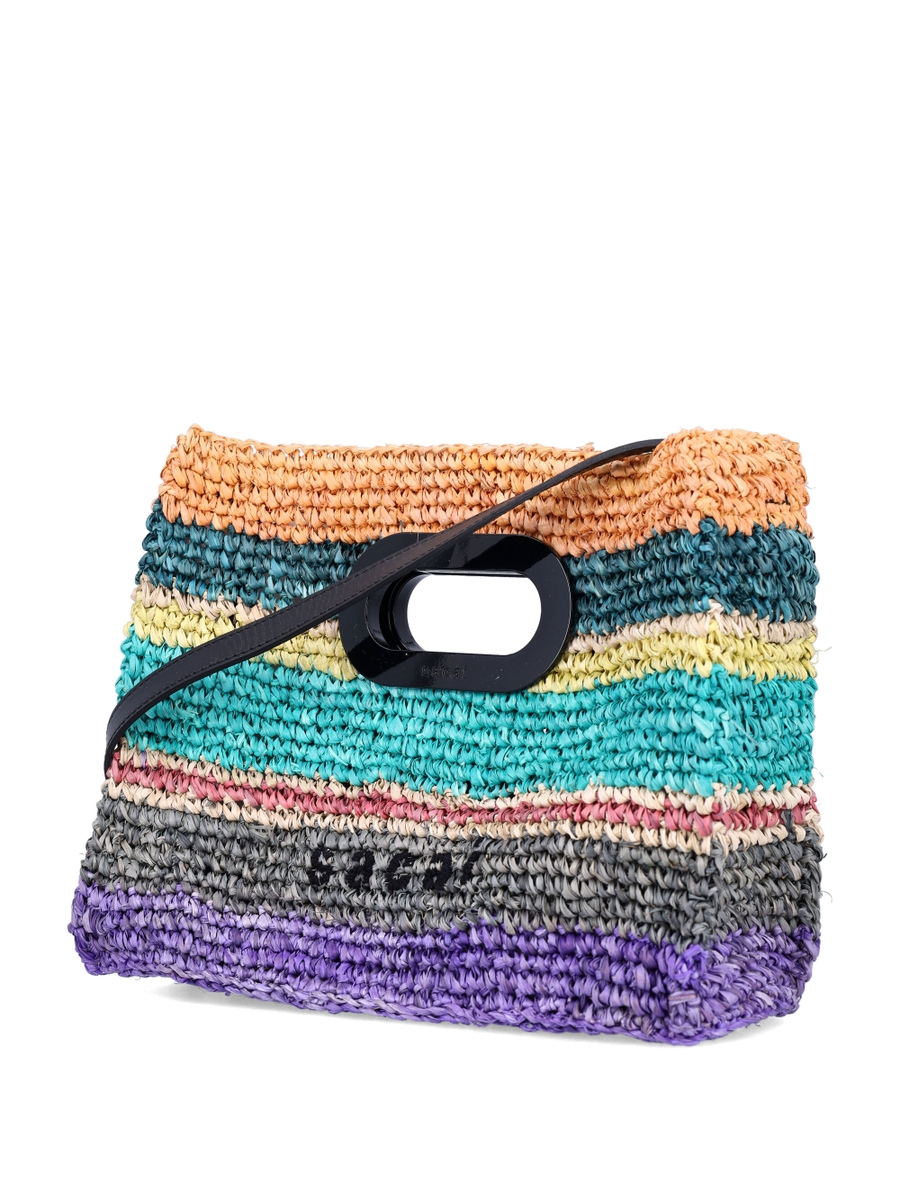 Raffia mini bag - Spazio Pritelli