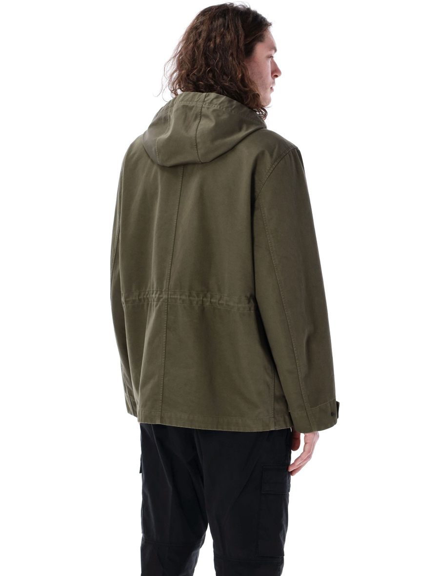 Raso Gommato hooded jacket - Spazio Pritelli