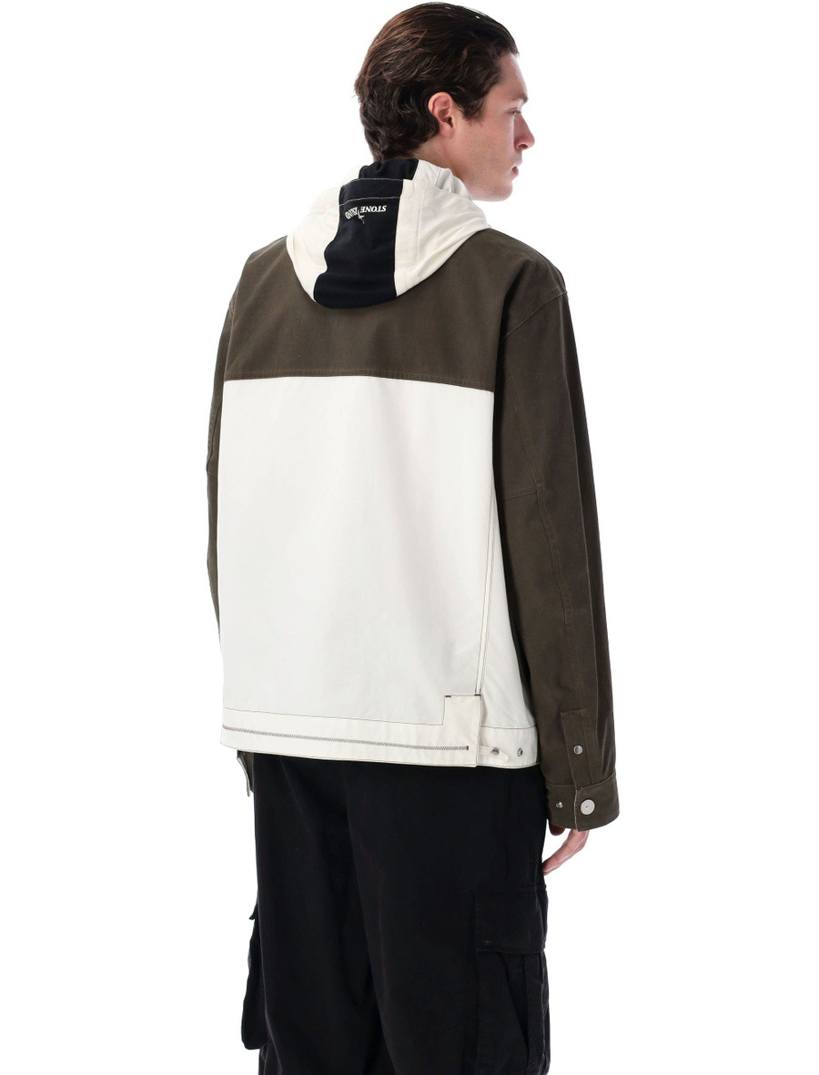 Hooded short parka - Spazio Pritelli