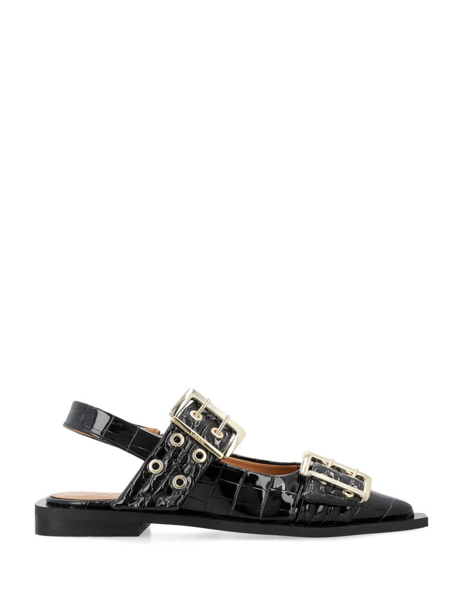 Buckle ballerina croco - Spazio Pritelli
