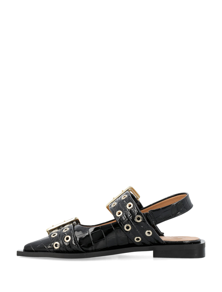 Buckle ballerina croco - Spazio Pritelli