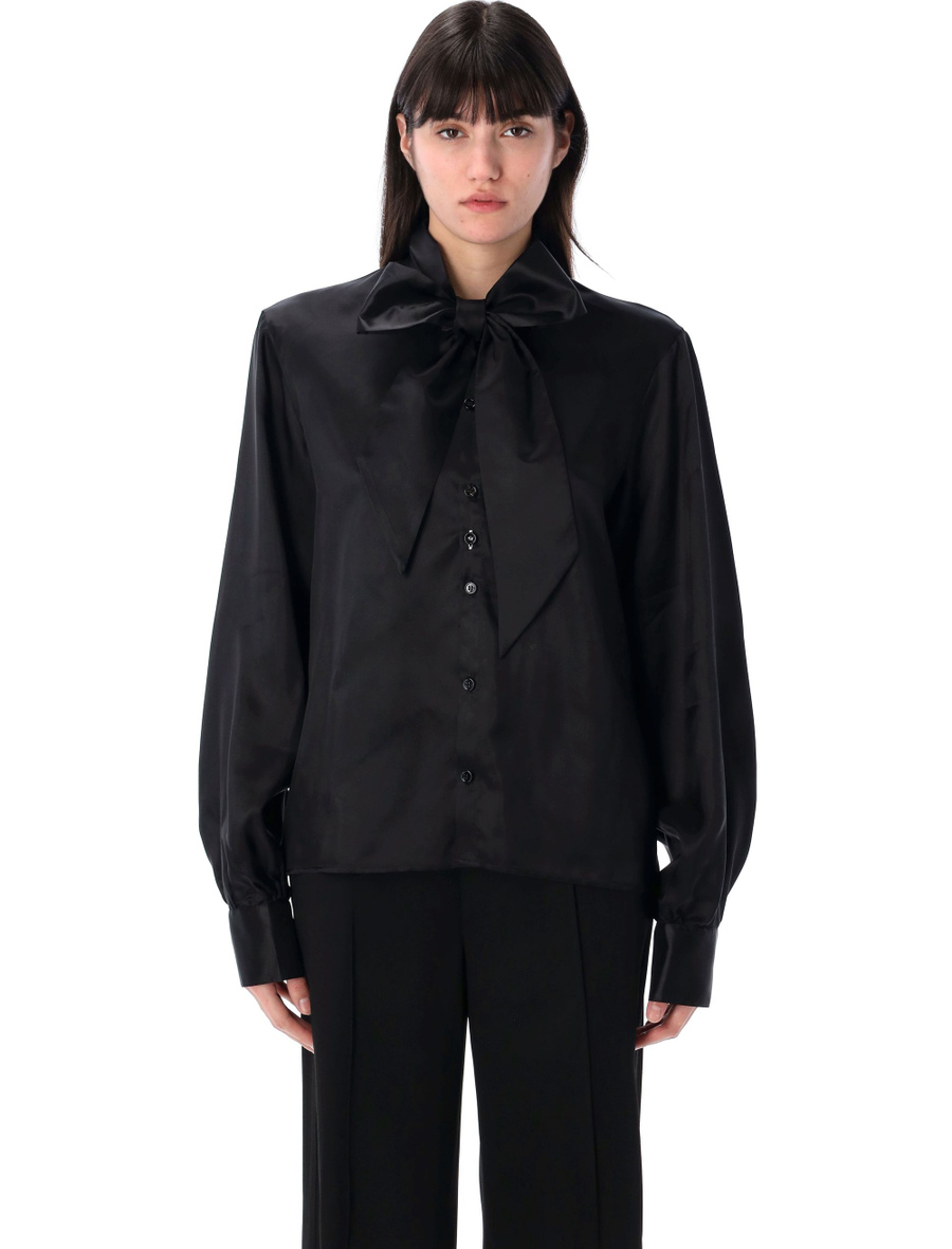 Twist bow shirt - Spazio Pritelli
