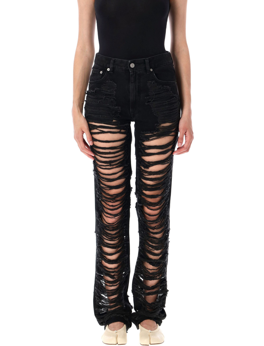 Distressed slim fit jeans - Spazio Pritelli
