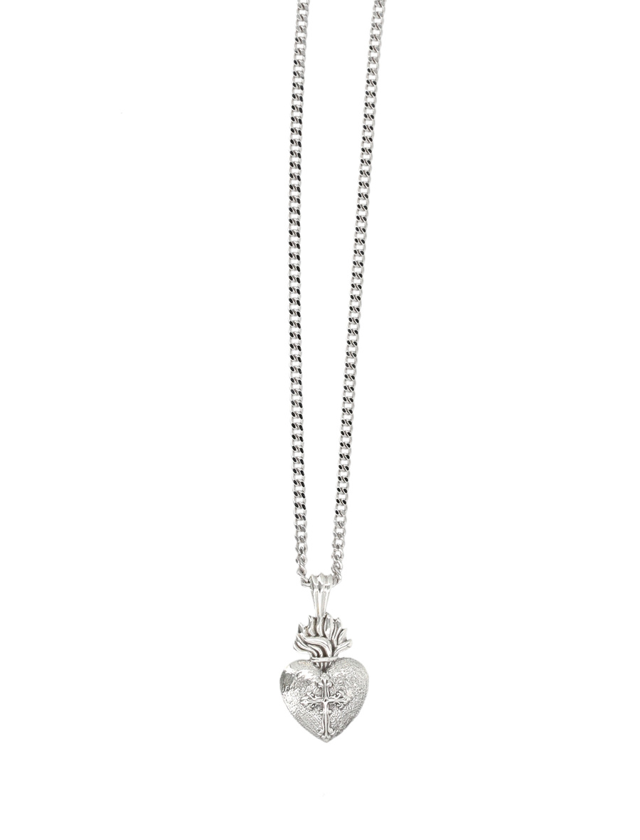 Small Sacred heart necklace - Spazio Pritelli