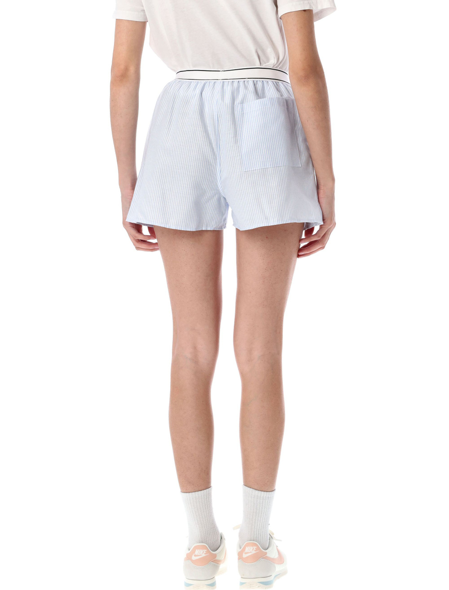 Striped serif logo oxford boxer - Spazio Pritelli