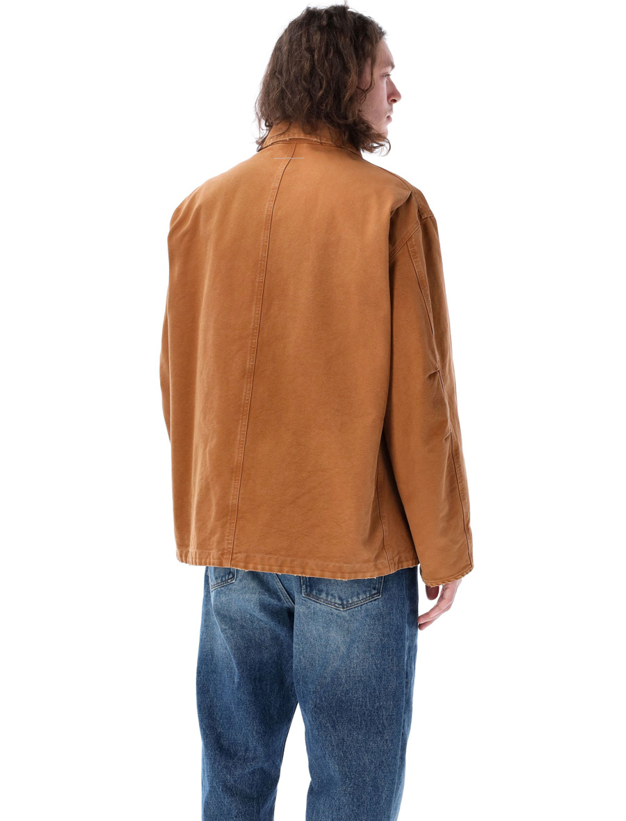 Cotton canvas jacket - Spazio Pritelli