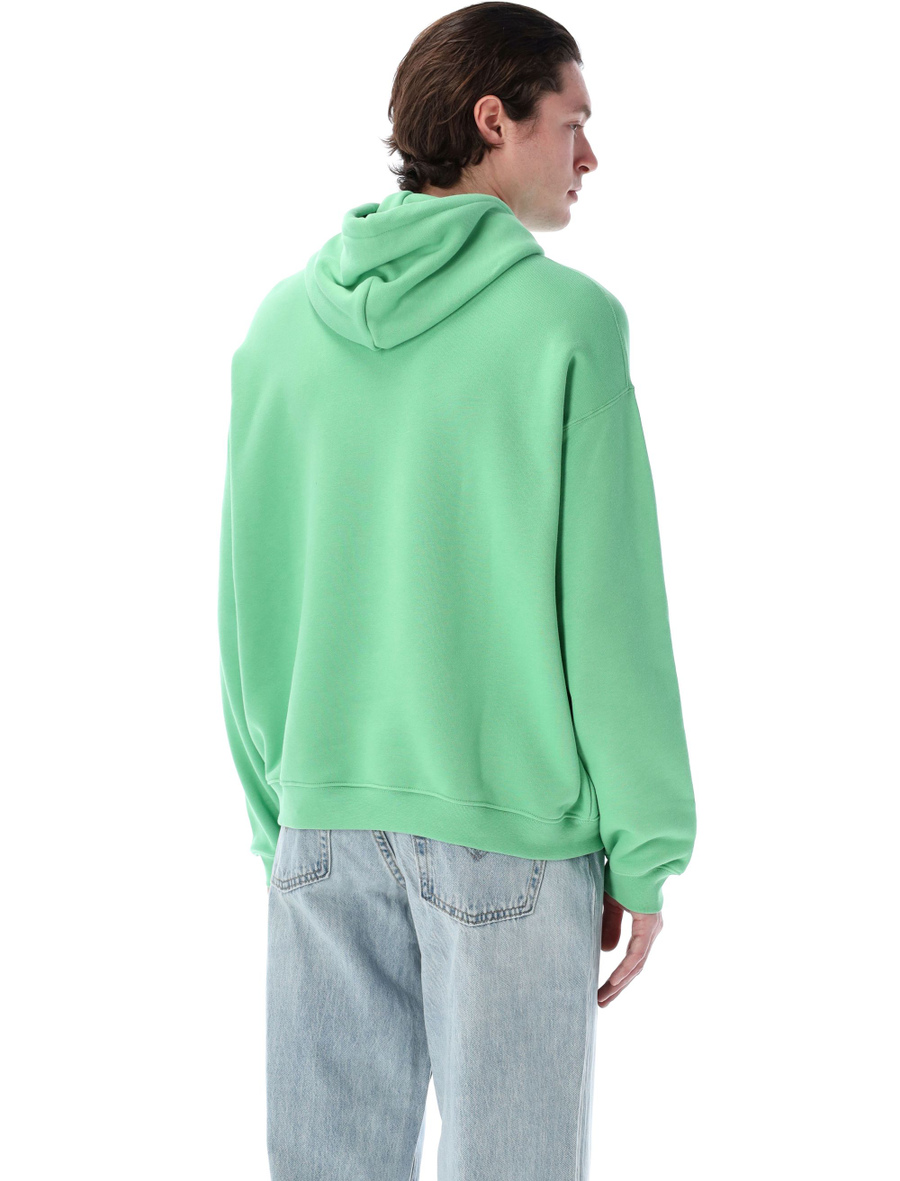 Loose fit Badge Accent hoodie - Spazio Pritelli
