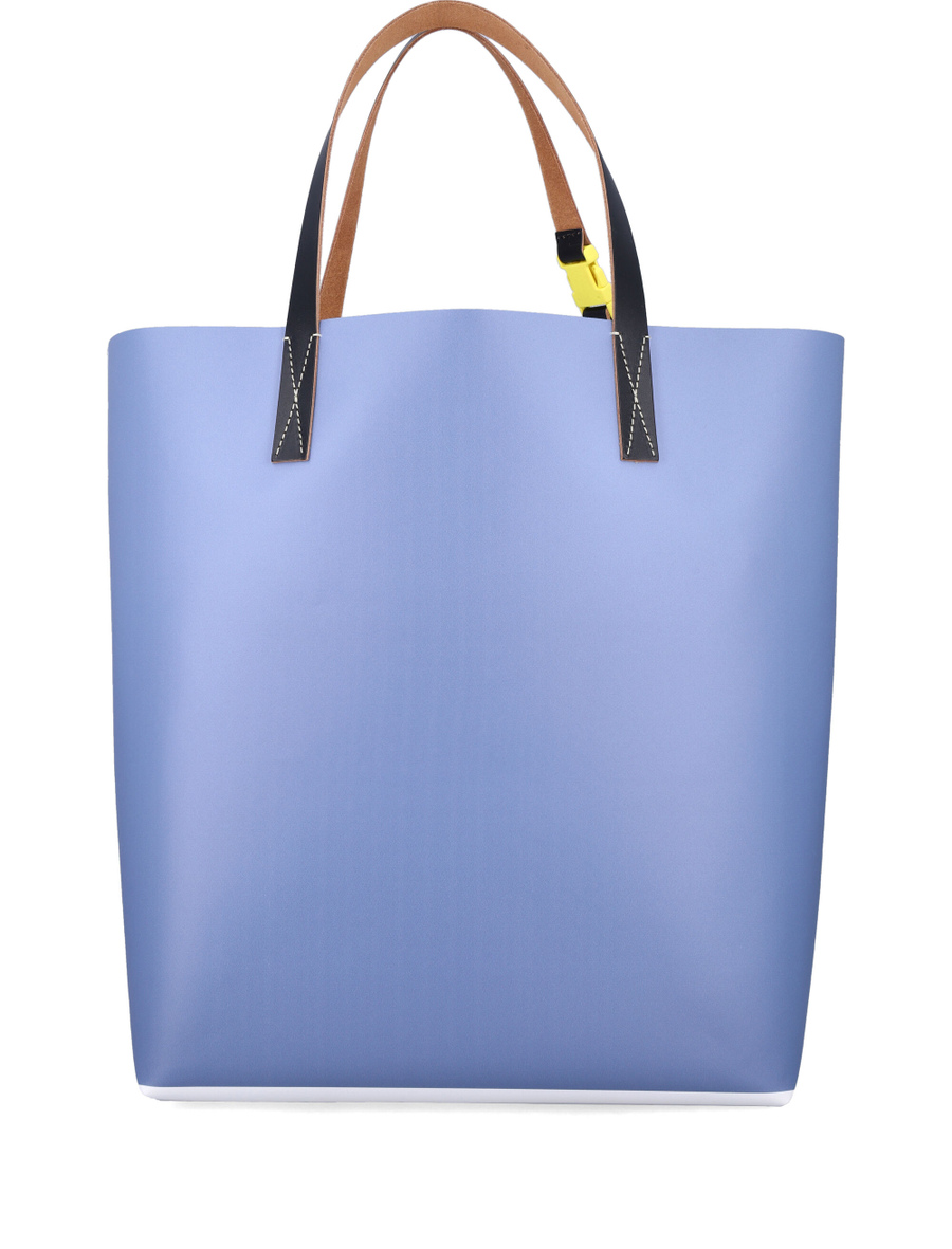Striped Tribeca shopping bag - Spazio Pritelli