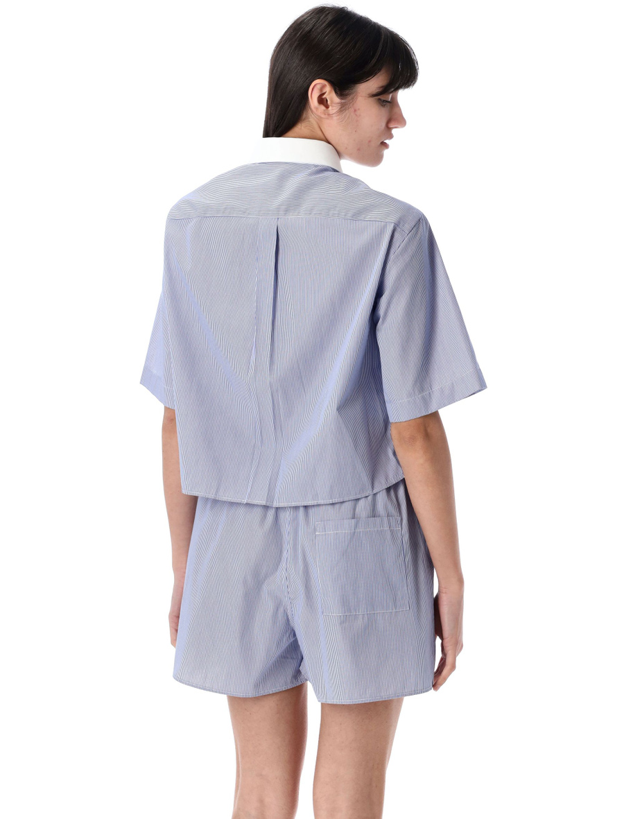 SRC cropped shirt - Spazio Pritelli