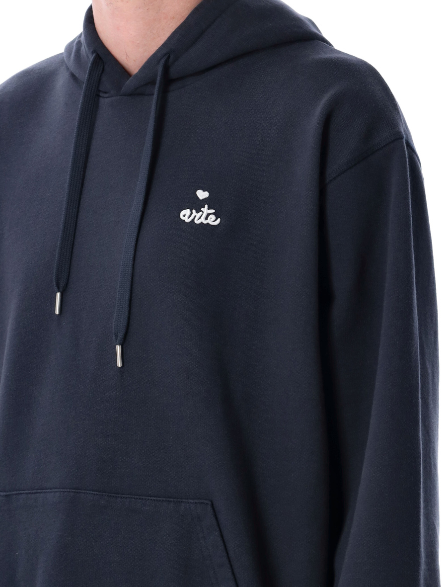 Heart logo hoodie - Spazio Pritelli