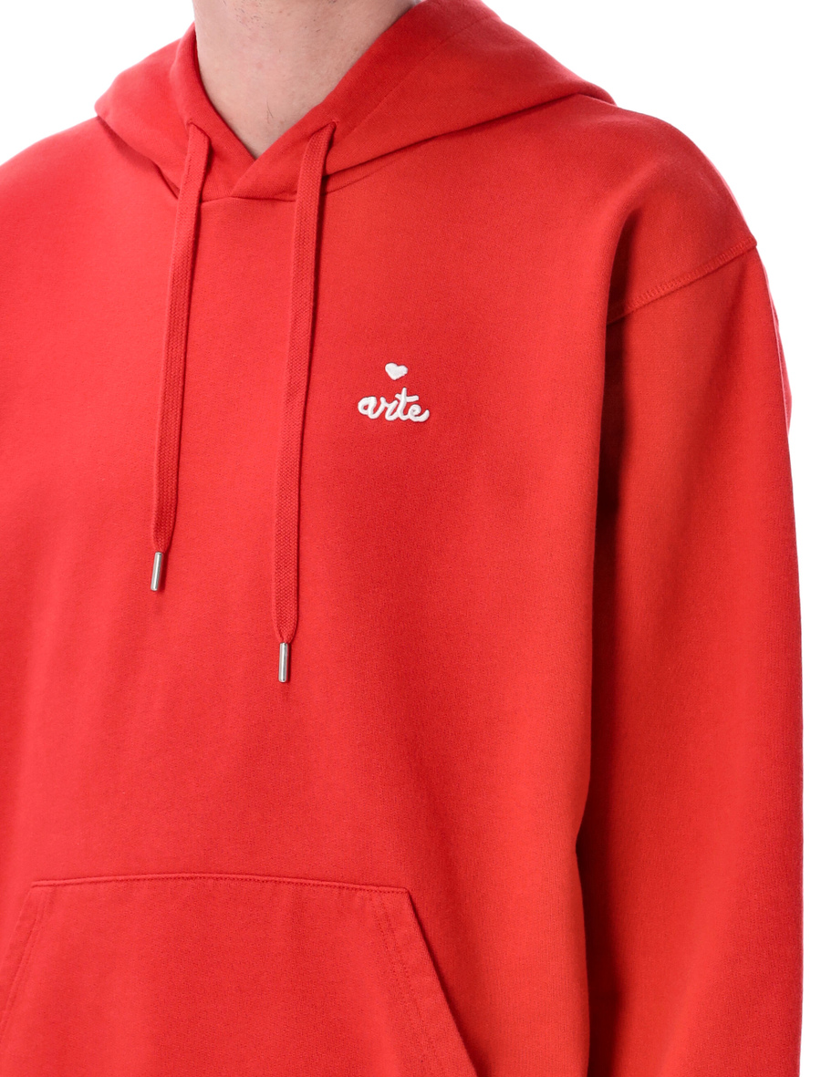 Heart logo hoodie - Spazio Pritelli