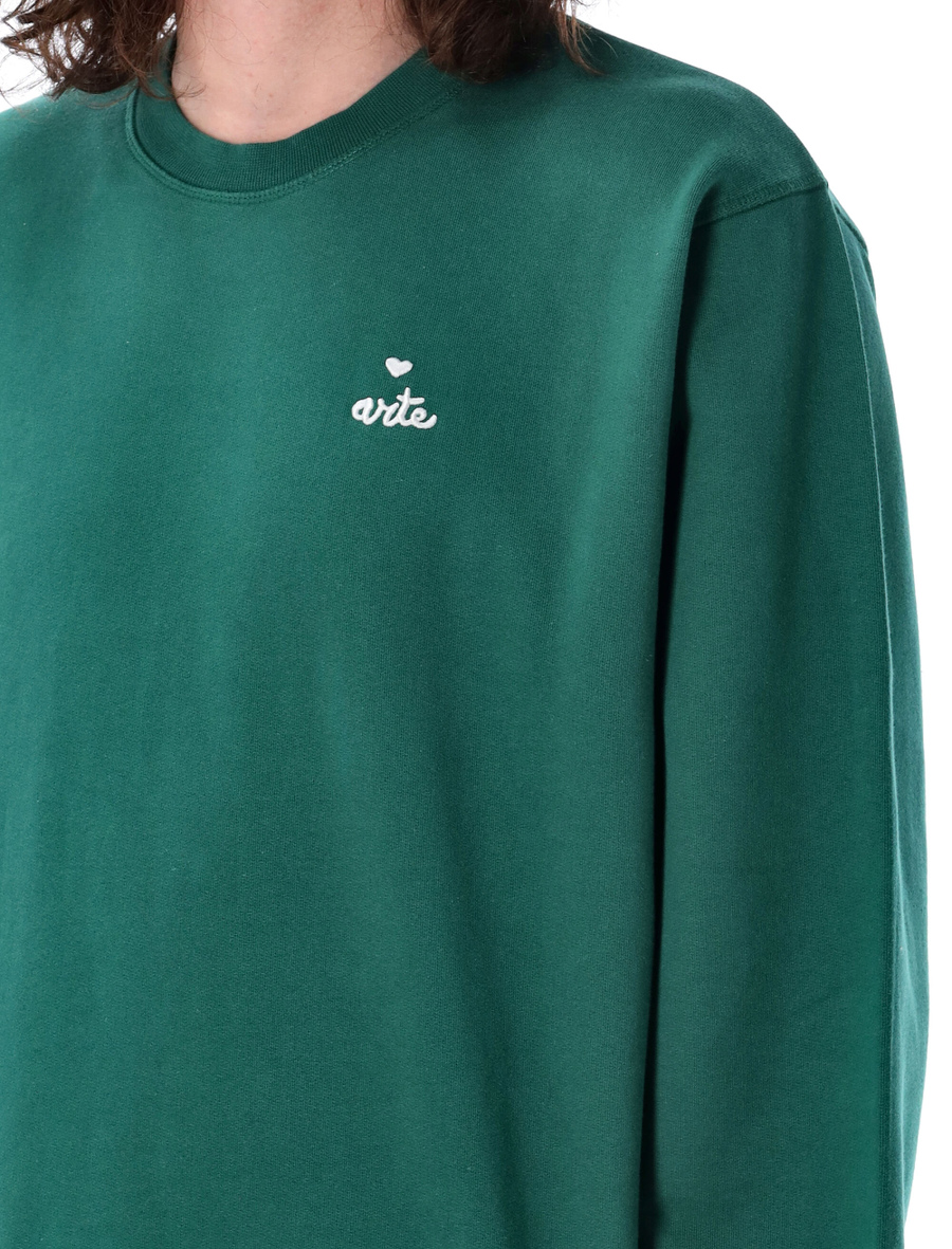 Heart logo sweatshirt - Spazio Pritelli