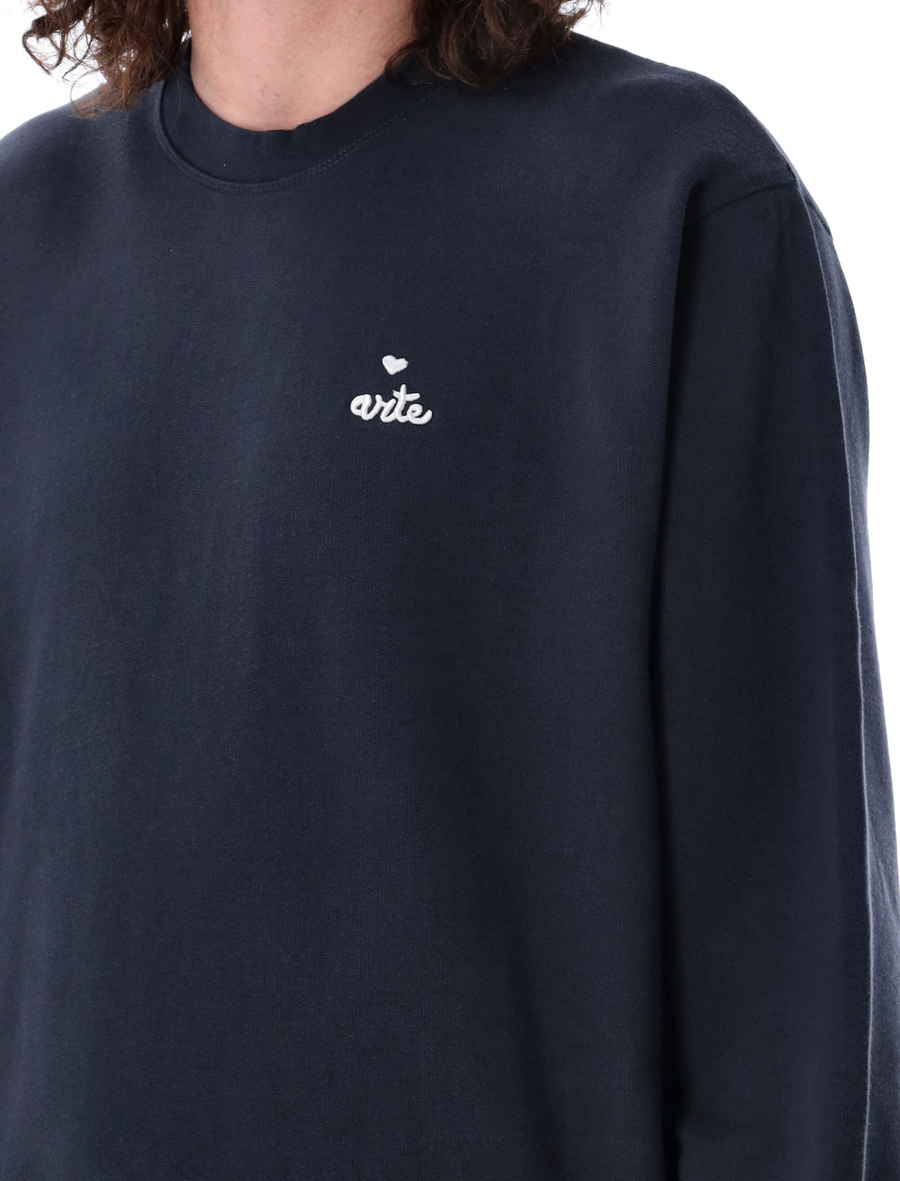 Heart logo sweatshirt - Spazio Pritelli