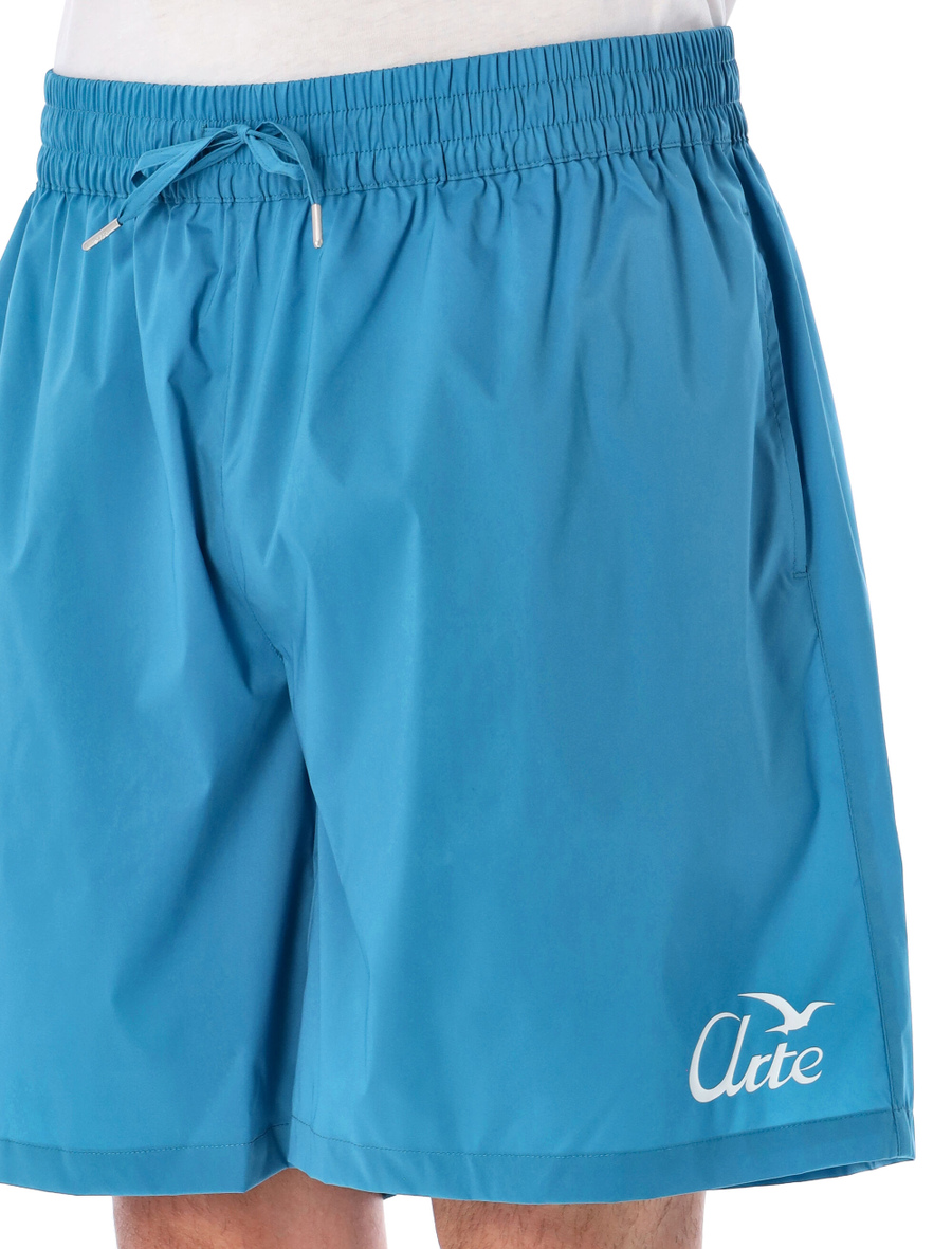 Birds logo shorts - Spazio Pritelli