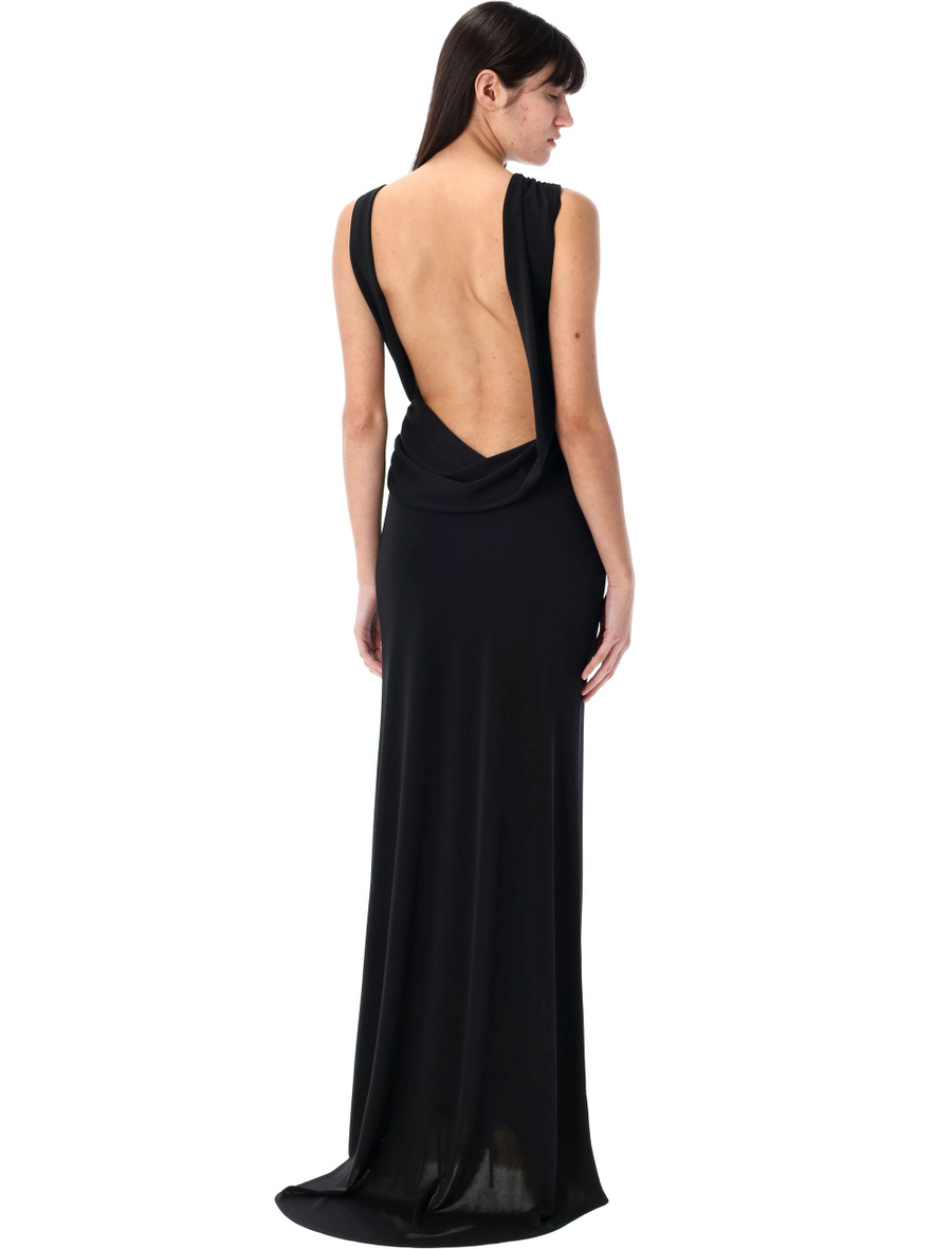 Venere draped maxi dress - Spazio Pritelli