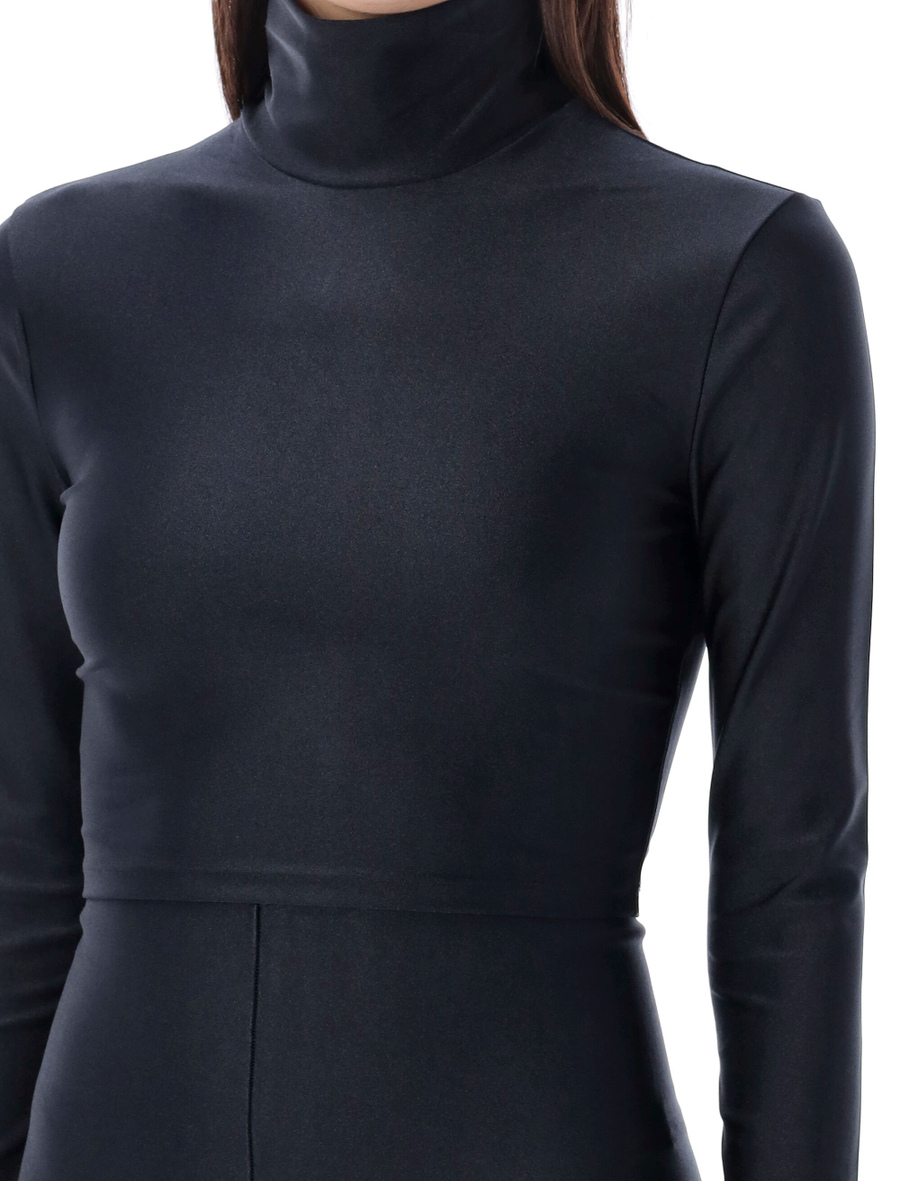 Turtleneck crop top - Spazio Pritelli