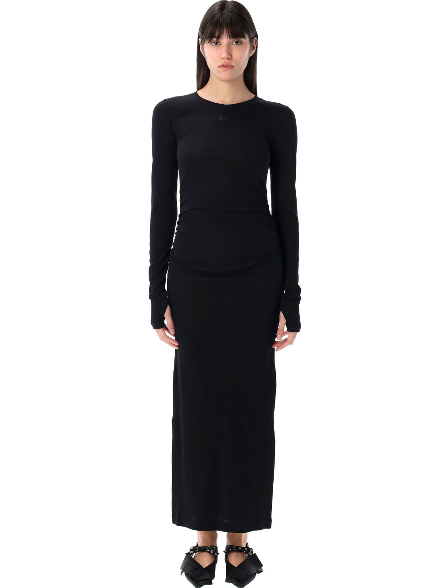 Rib long dress - Spazio Pritelli
