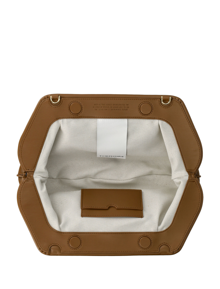 Emera vegan leather clutch - Spazio Pritelli