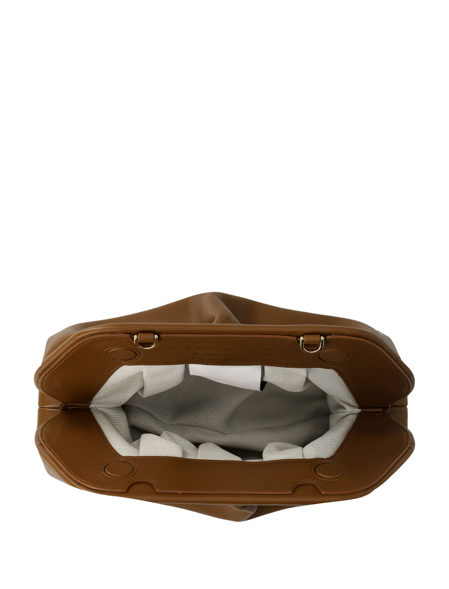 Tia vegan fabric clutch - Spazio Pritelli