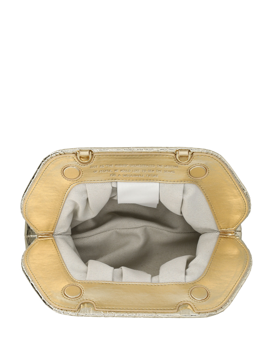 Tia clutch pineapple leather - Spazio Pritelli