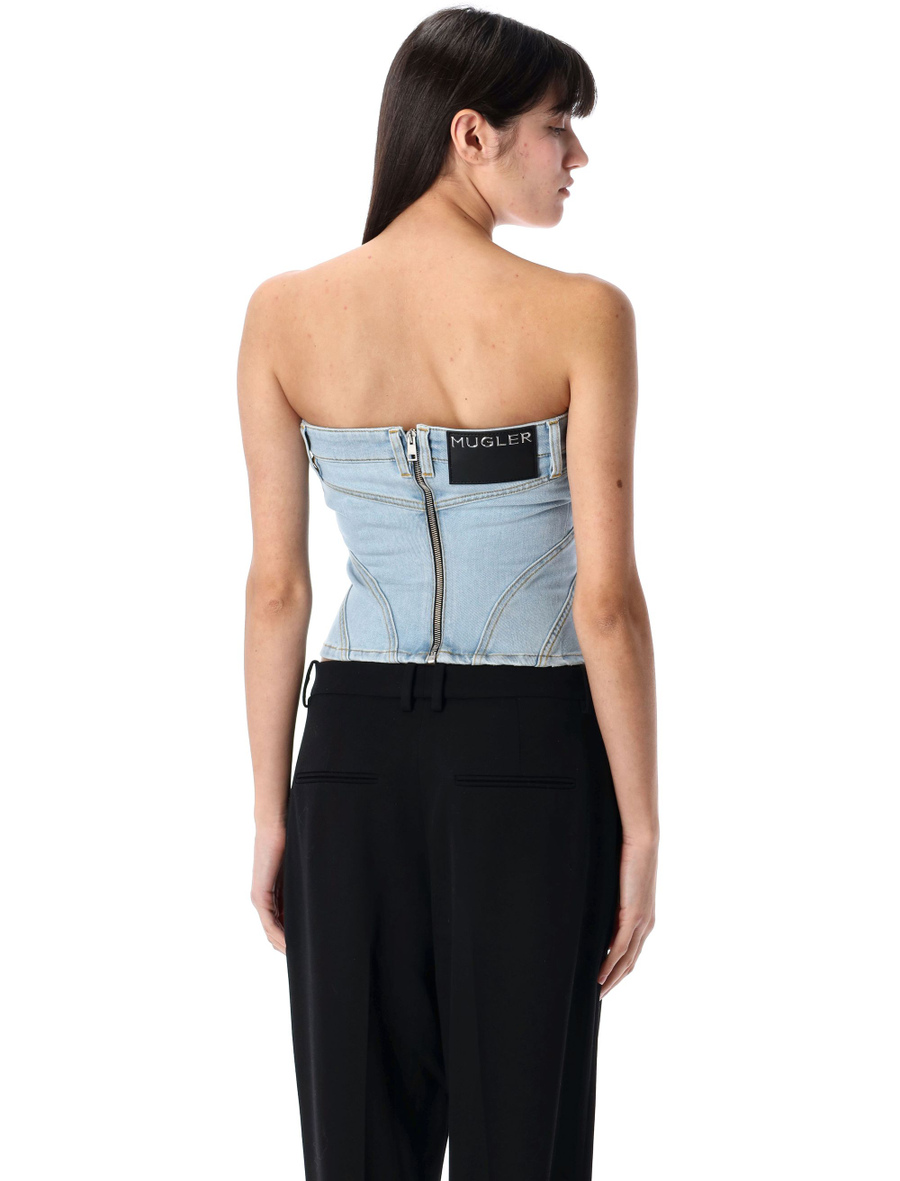 Denim bustier - Spazio Pritelli
