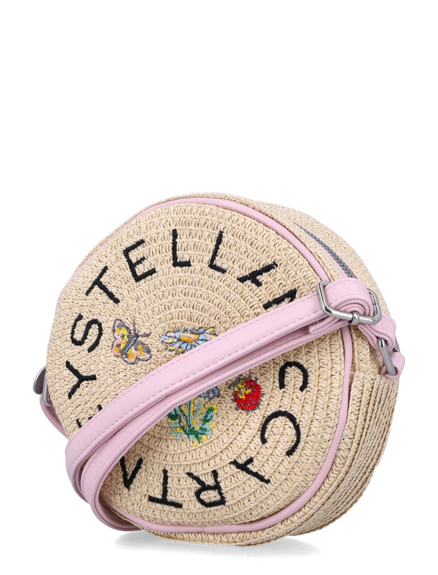 Kid - Round straw shoulder bag - Spazio Pritelli