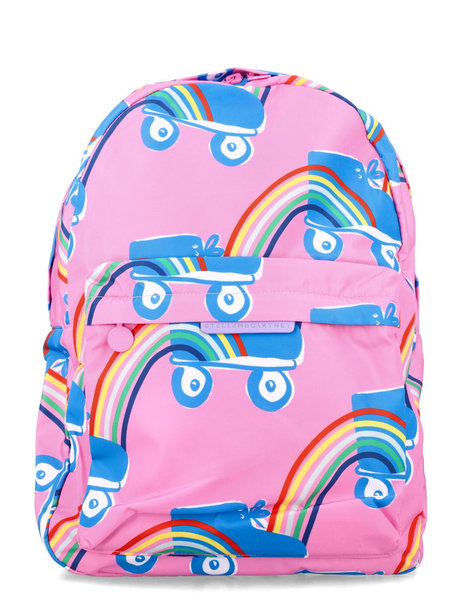 Kid - Rollerskate rainbow print backpack - Spazio Pritelli