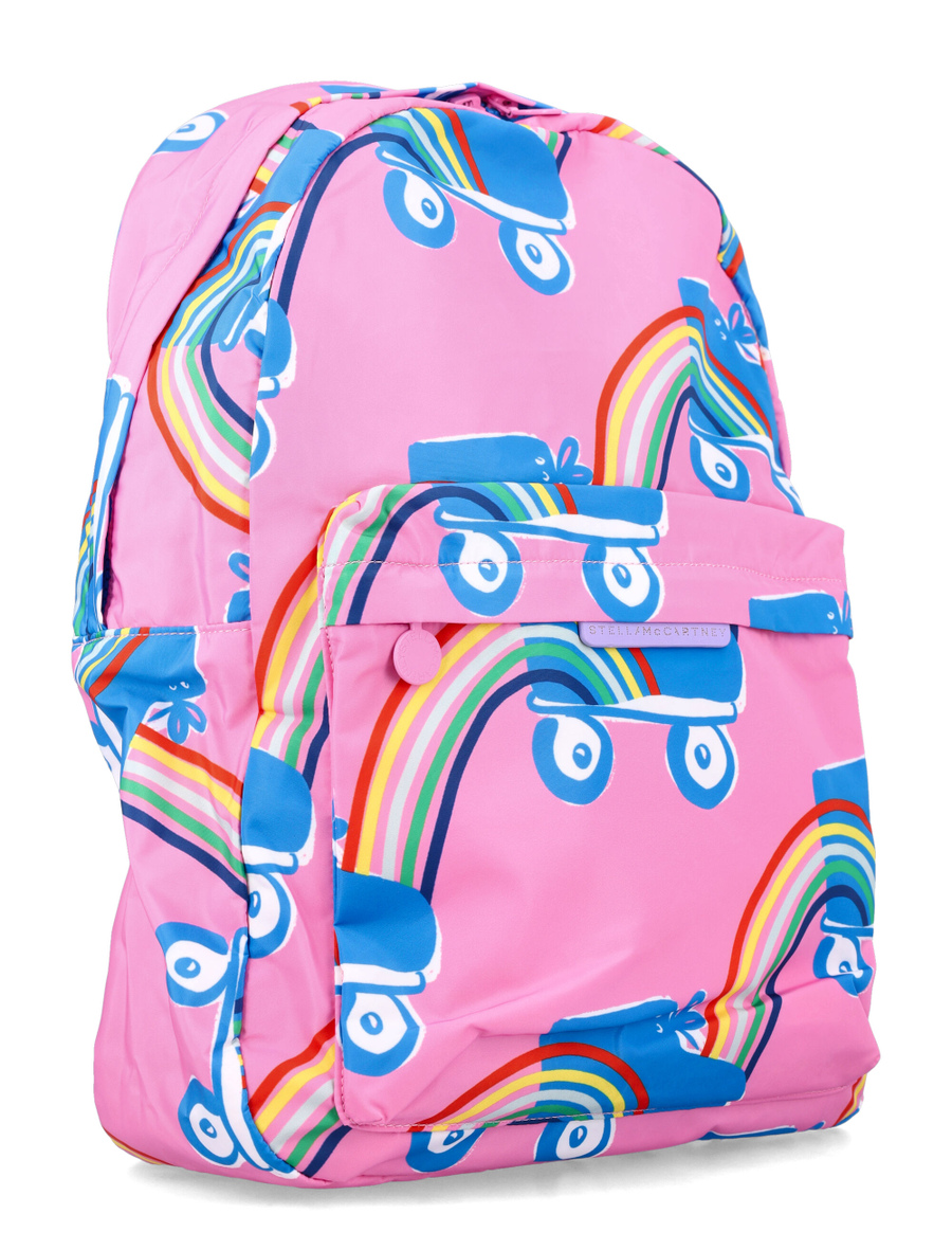 Kid - Rollerskate rainbow print backpack - Spazio Pritelli