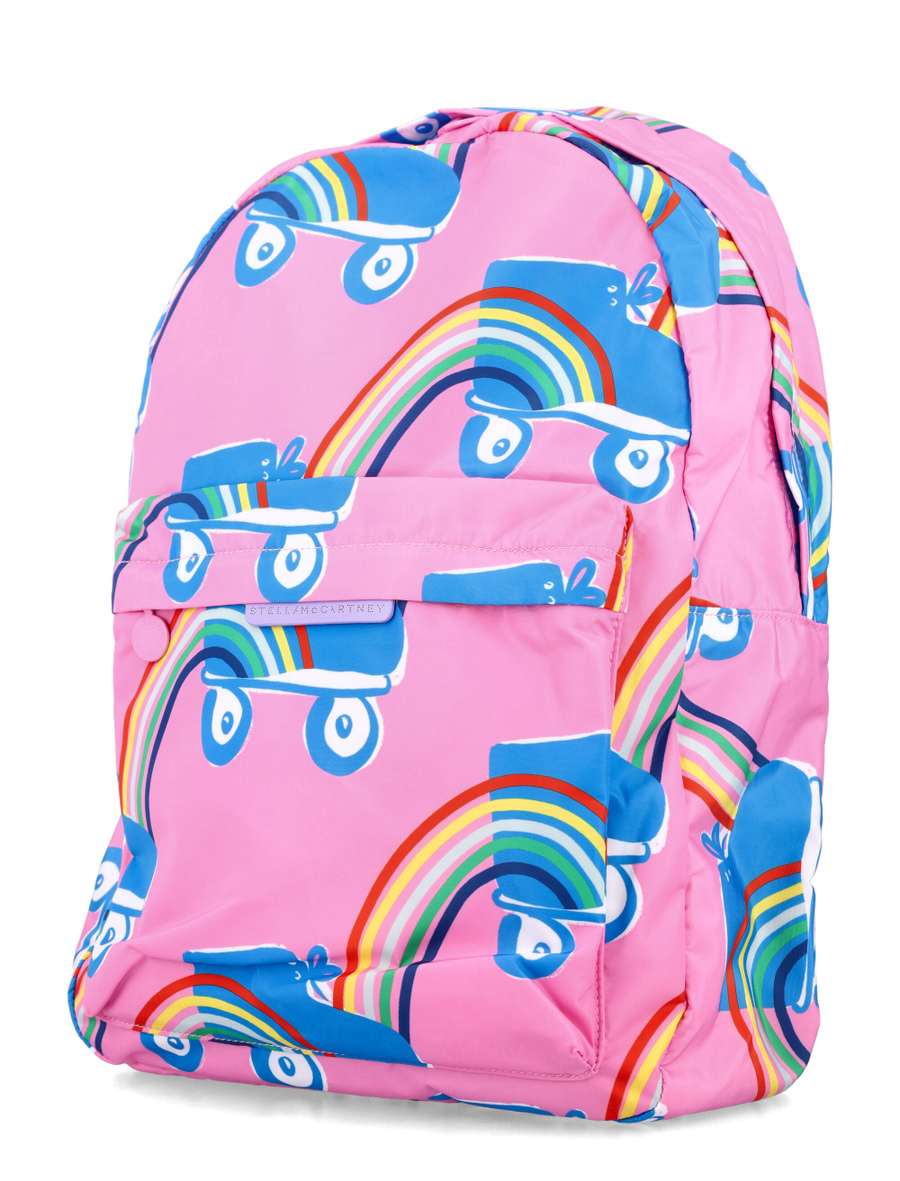 Kid - Rollerskate rainbow print backpack - Spazio Pritelli