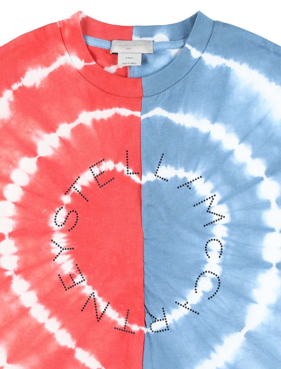Kid - Tie-Dye Graphic T-Shirt Dress - Spazio Pritelli