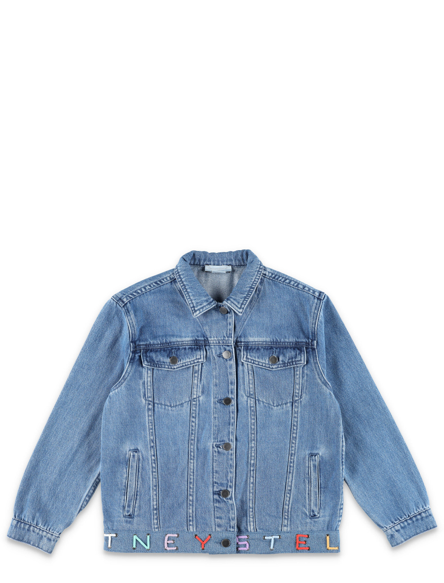 Kid - Branded denim jacket - Spazio Pritelli