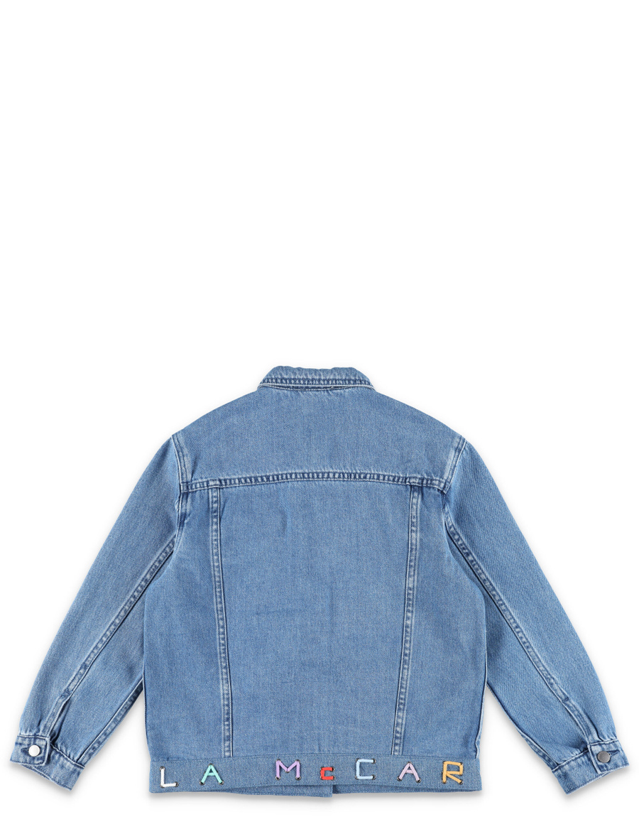 Kid - Branded denim jacket - Spazio Pritelli
