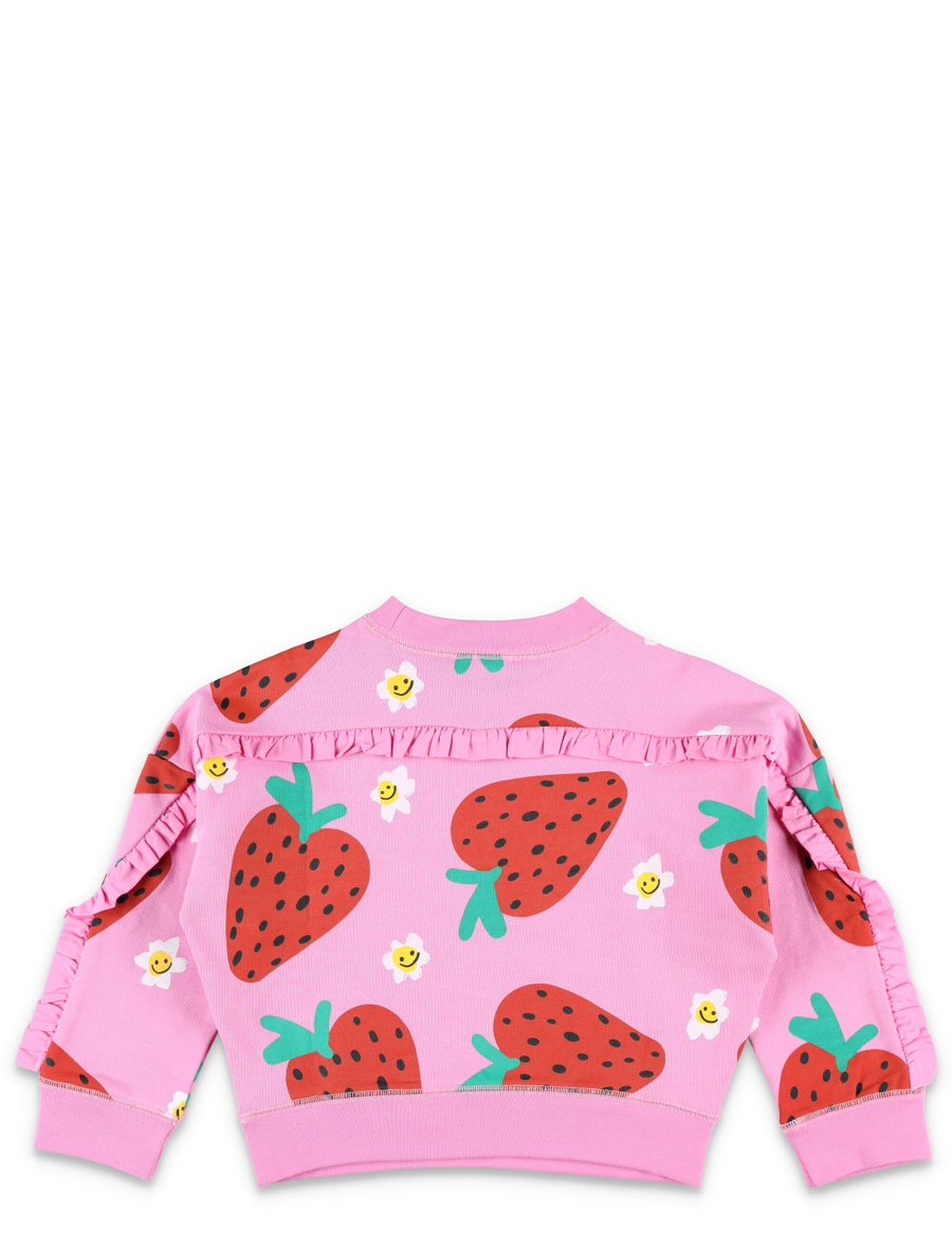 Kid - Strawberry print sweatshirt and short set - Spazio Pritelli