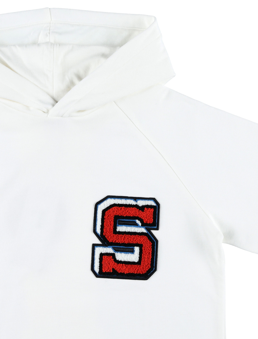 Kid - S" patch hoodie" - Spazio Pritelli