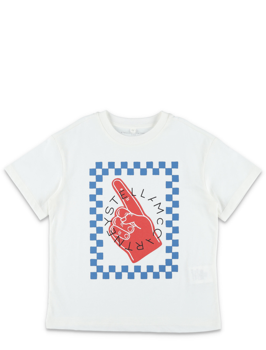 Kid - Graphic logo print t-shirt - Spazio Pritelli
