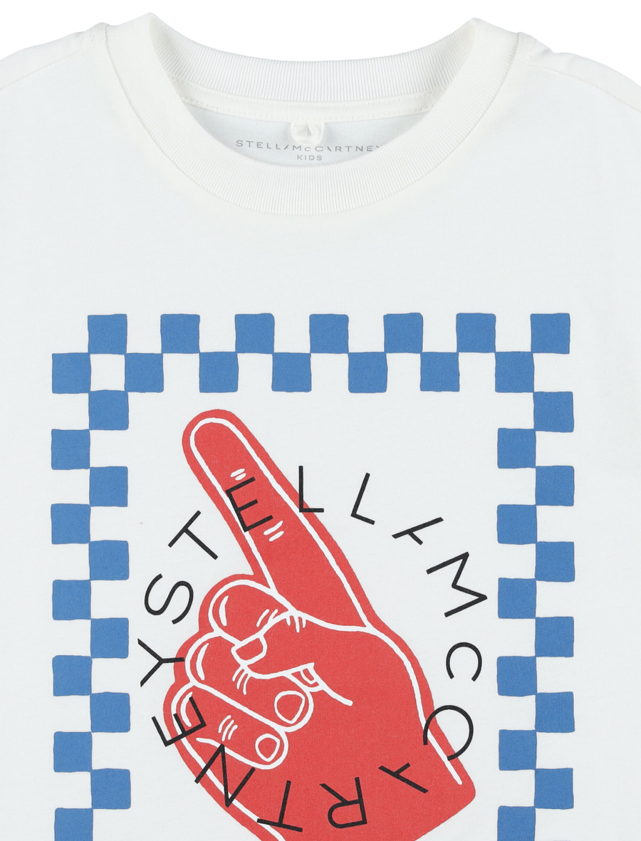 Kid - Graphic logo print t-shirt - Spazio Pritelli