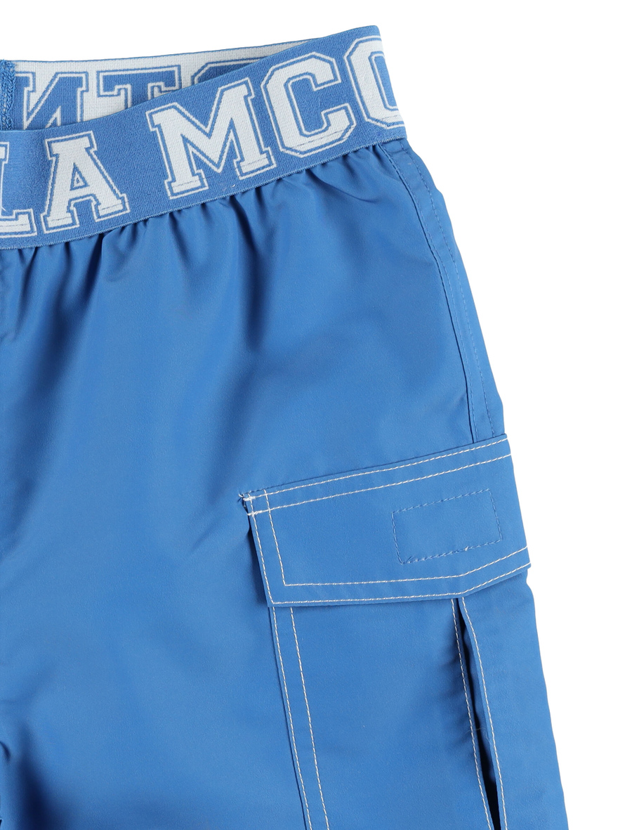 Kid - Logo swim shorts - Spazio Pritelli