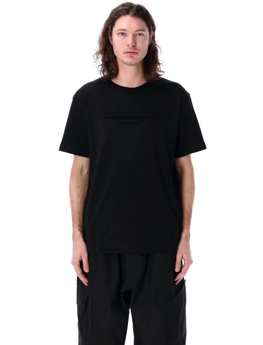 Distressed logo t-shirt - Spazio Pritelli