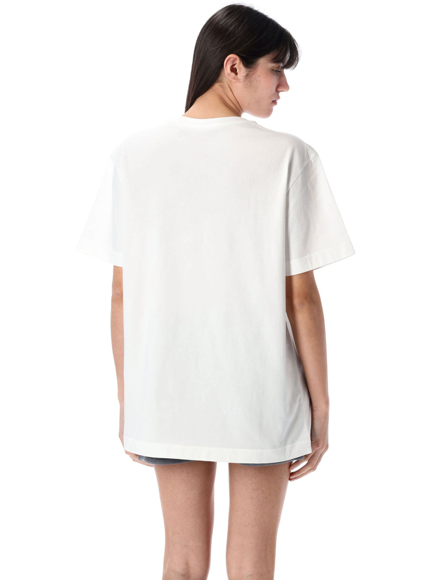 Distressed logo t-shirt - Spazio Pritelli